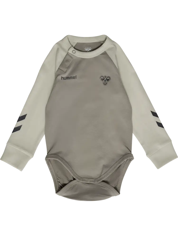 Hummel Triple Logo Langærmet Body Vintage Khaki  80