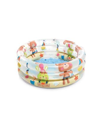Intex Oppustelig Babypool 28L - Sød Baby Pool til Leg