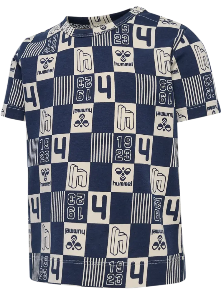 Janus T-shirt - Økologisk Kvalitet til Børn - Black Iris