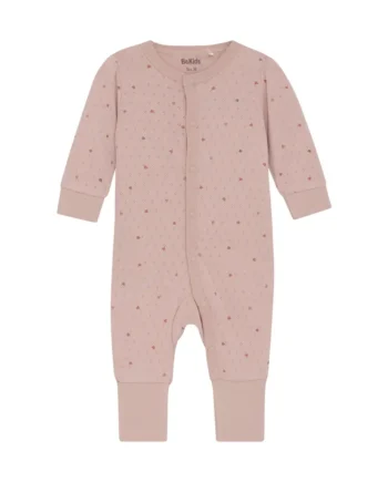 Sød jumpsuit med hjerteprint fra BeKids - Begrænset tilbud!