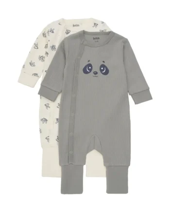 Praktisk 2-pak jumpsuits til babyer fra BeKids