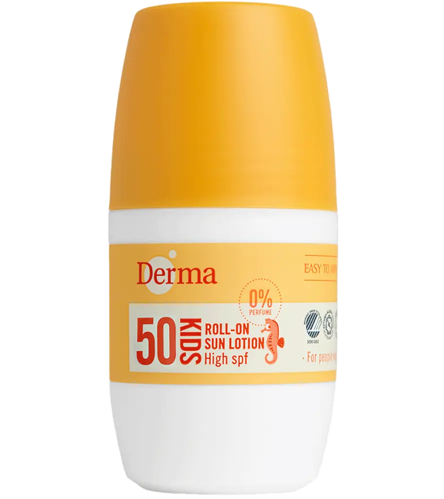 Derma Kids Solcreme Roll-on SPF50 – Sikker solbeskyttelse!