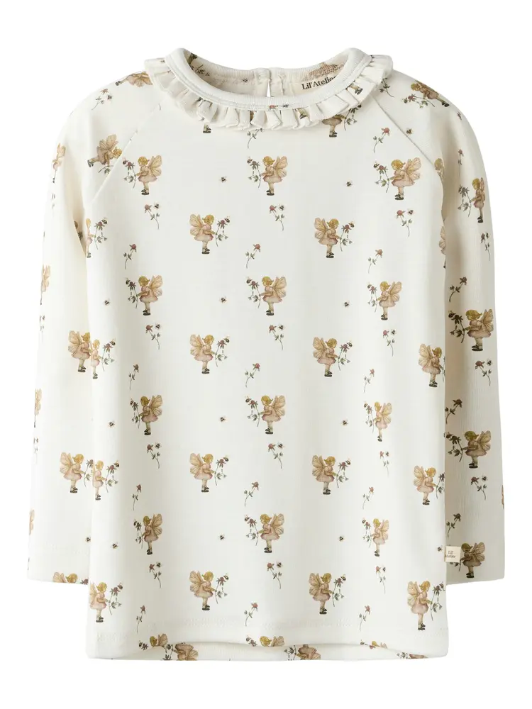 Layo Bluse i Kokosmælk fra Lil' Atelier - Fantastisk Tilbud!