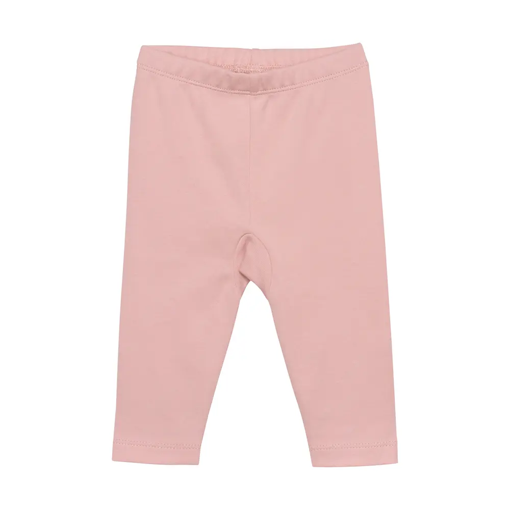 Leggings i Misty Rose - Økologisk bomuld fra Fixoni