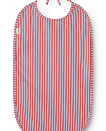 Marmar Copenhagen Bib Spiseforklæde Blue Red Stripes