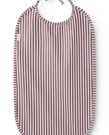 Marmar Copenhagen Bib Spiseforklæde Pink Brown Stripes