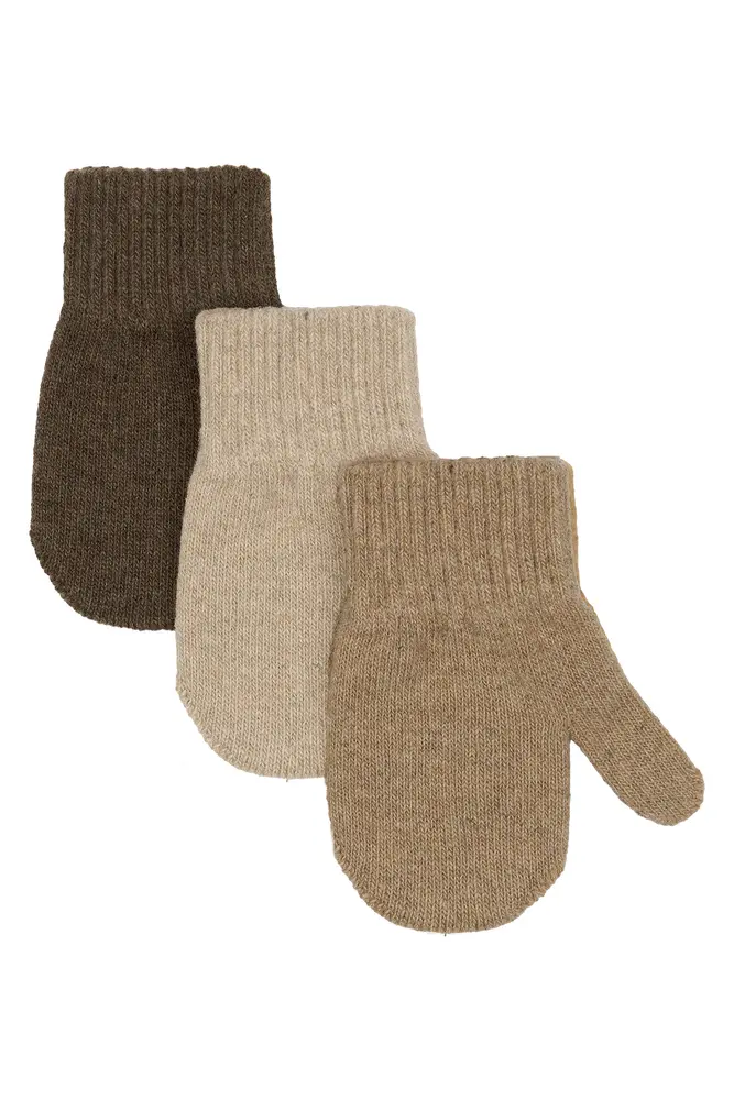 Mikk-line Magic Luffer  -pak Beige Melange-melange Denver-brown Melange  -  år