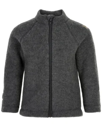 Mikk-line Uld Jakke Anthracite Melange 92