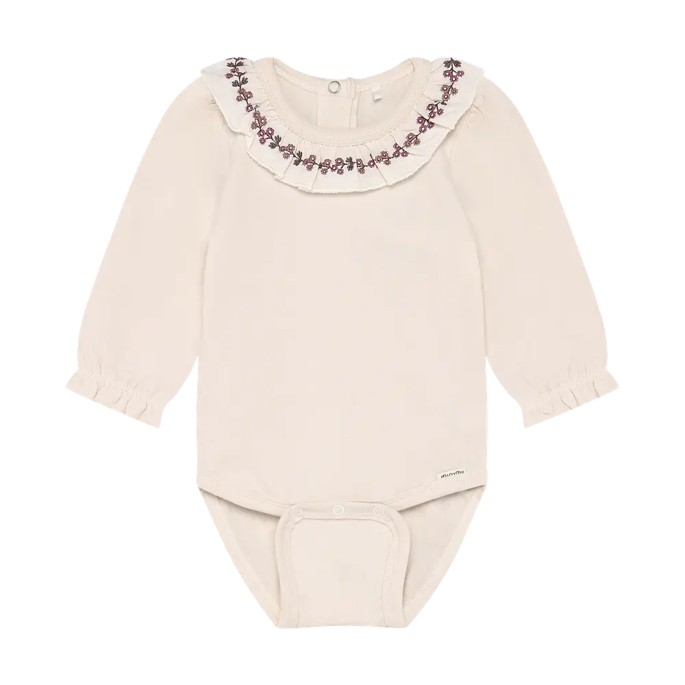 Minymo Langærmet Body Pink Tint 74