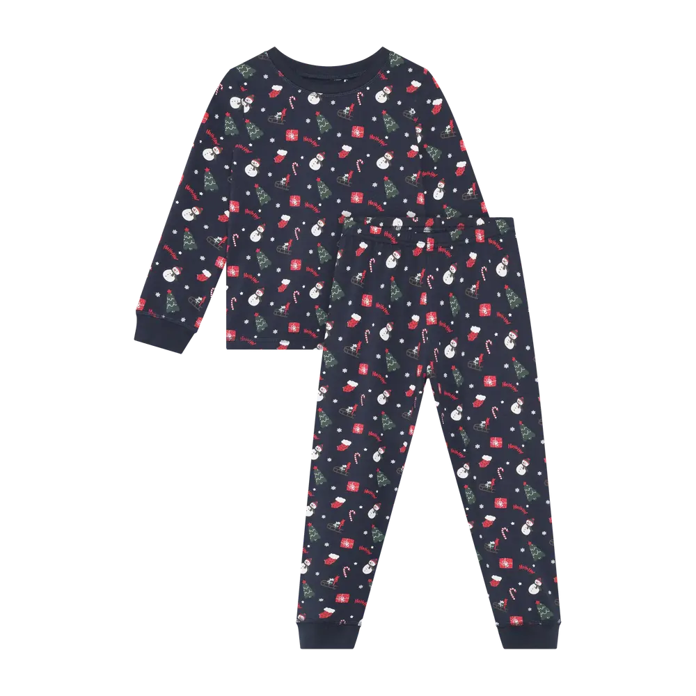 Minymo Pyjamas Sæt Parisian Night 86
