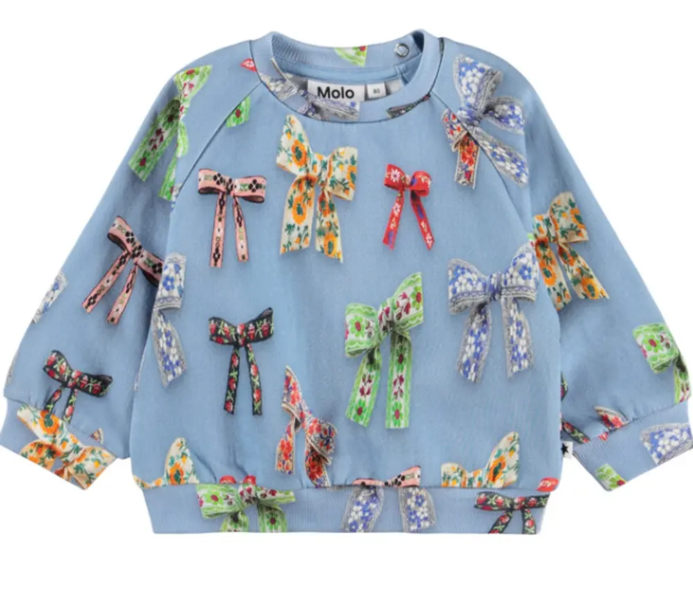 Molo Disc Sweatshirt Mini Bows 86