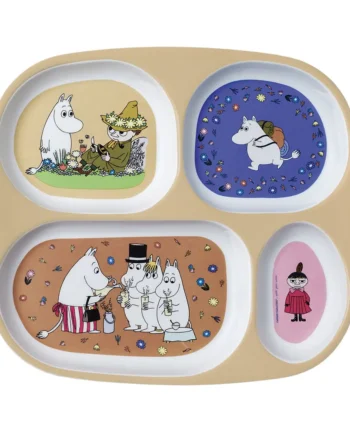 Mumi Delt Tallerken fra Petit Jour – Sjovt Måltid til Børn