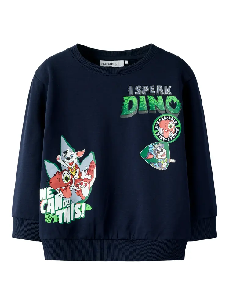 Name It Jak Paw Sweatshirt Navy Blazer 98