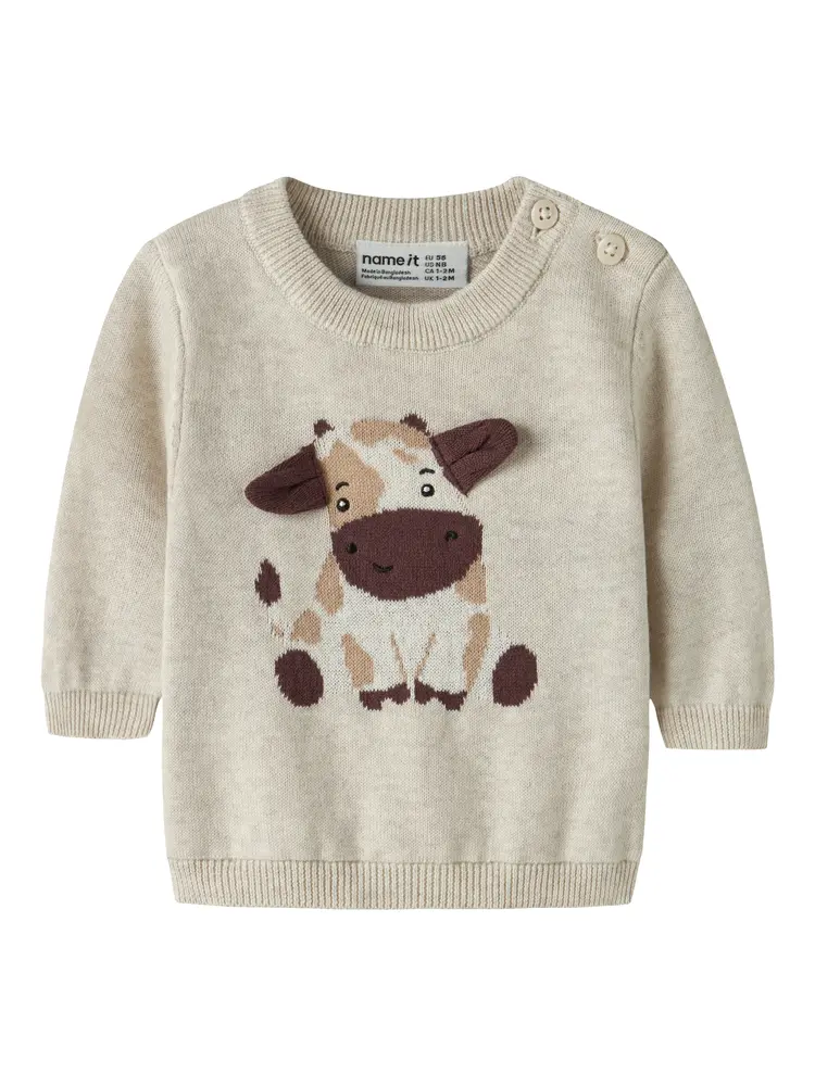 Name It Ligan Sweater Peyote Melange 56