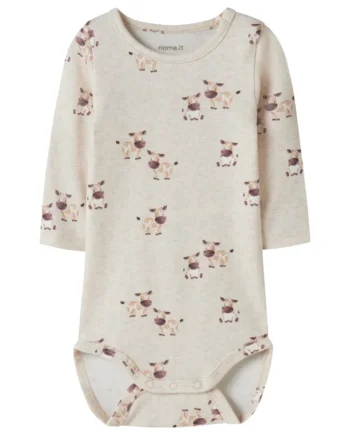 Name It Lois Langærmet Body Peyote Melange 68