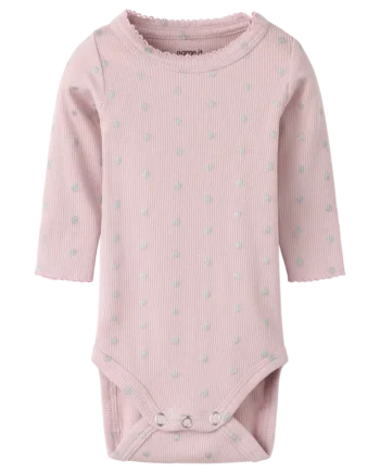Name It Lona Langærmet Body Violet Ice 74