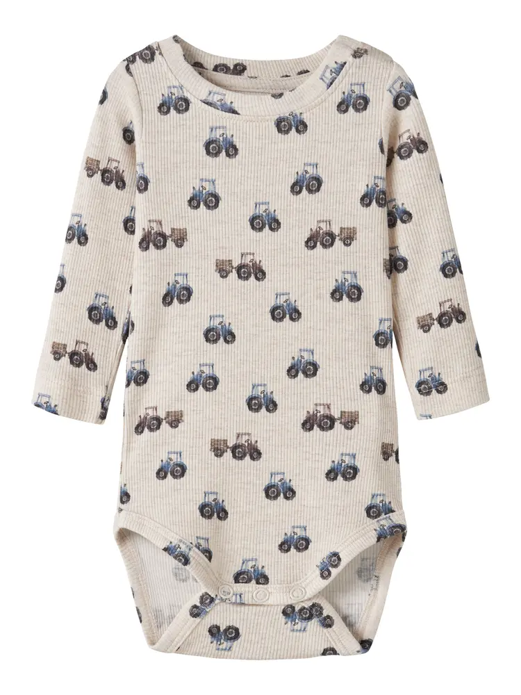 Name It Ludwig Langærmet Body Peyote Melange 80