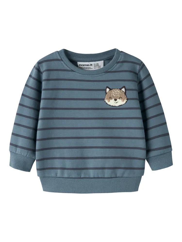 Name It Naddel Sweatshirt Blue Mirage 68