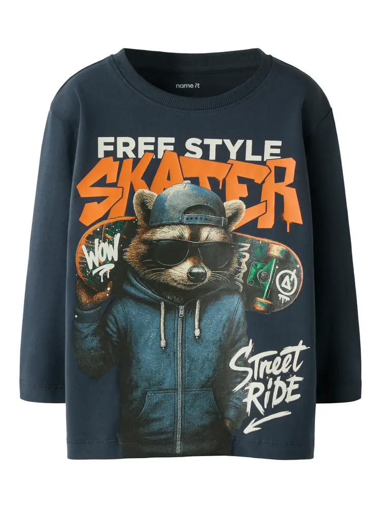 Name It Nicky Trøje Ombre Blue 110