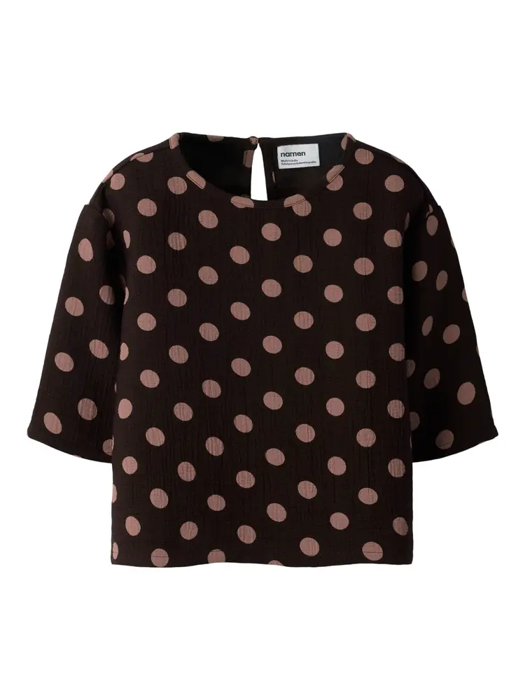 Name It Nina Bluse Chocolate Plum 110