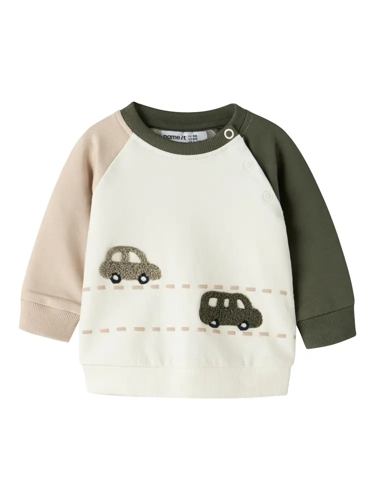 Name It Omand Sweatshirt Antique White 86