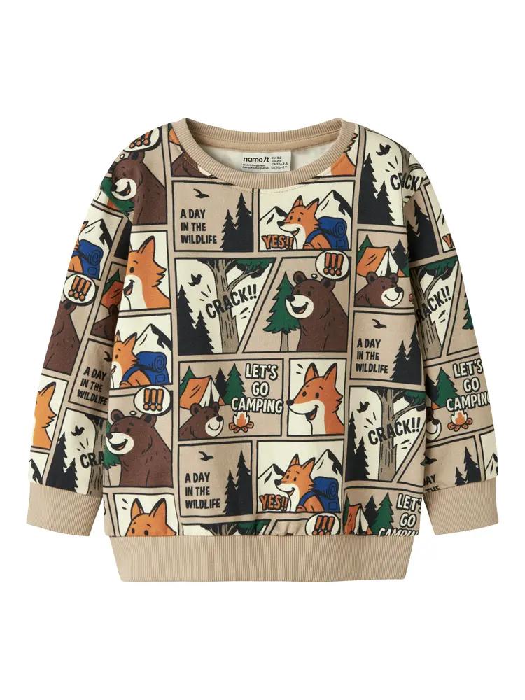 Name It Oswaldy Sweatshirt Sesame 104