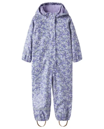Name It Regndragt    Fleece Lavender 86