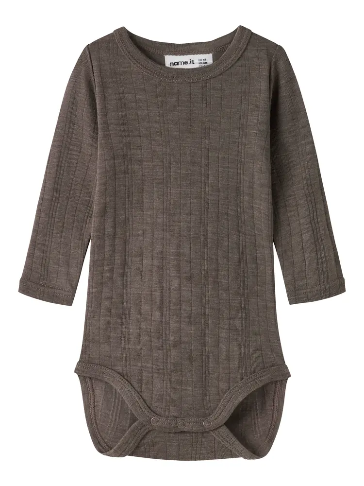 Name It Wang Uld Langærmet Body Morel 74