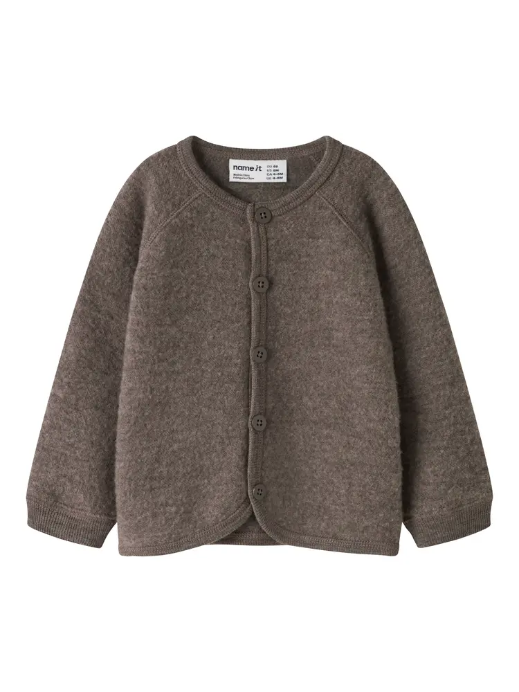 Name It Wmino Uld Cardigan Morel 68