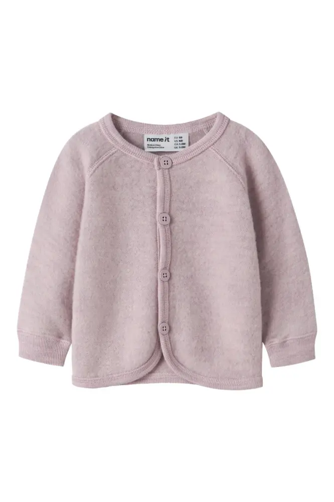 Name It Wmino Uld Cardigan Violet Ice 68