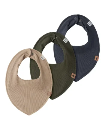 Name It Yasim Rib Bib  -pak Ombre Blue One Size