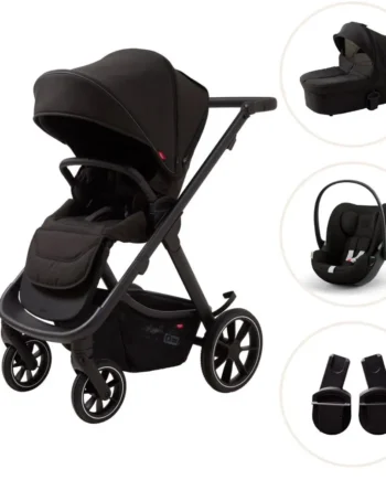 Odder Evoke Kombivogn Med Cybex Cloud G3 Og Adapter Sort