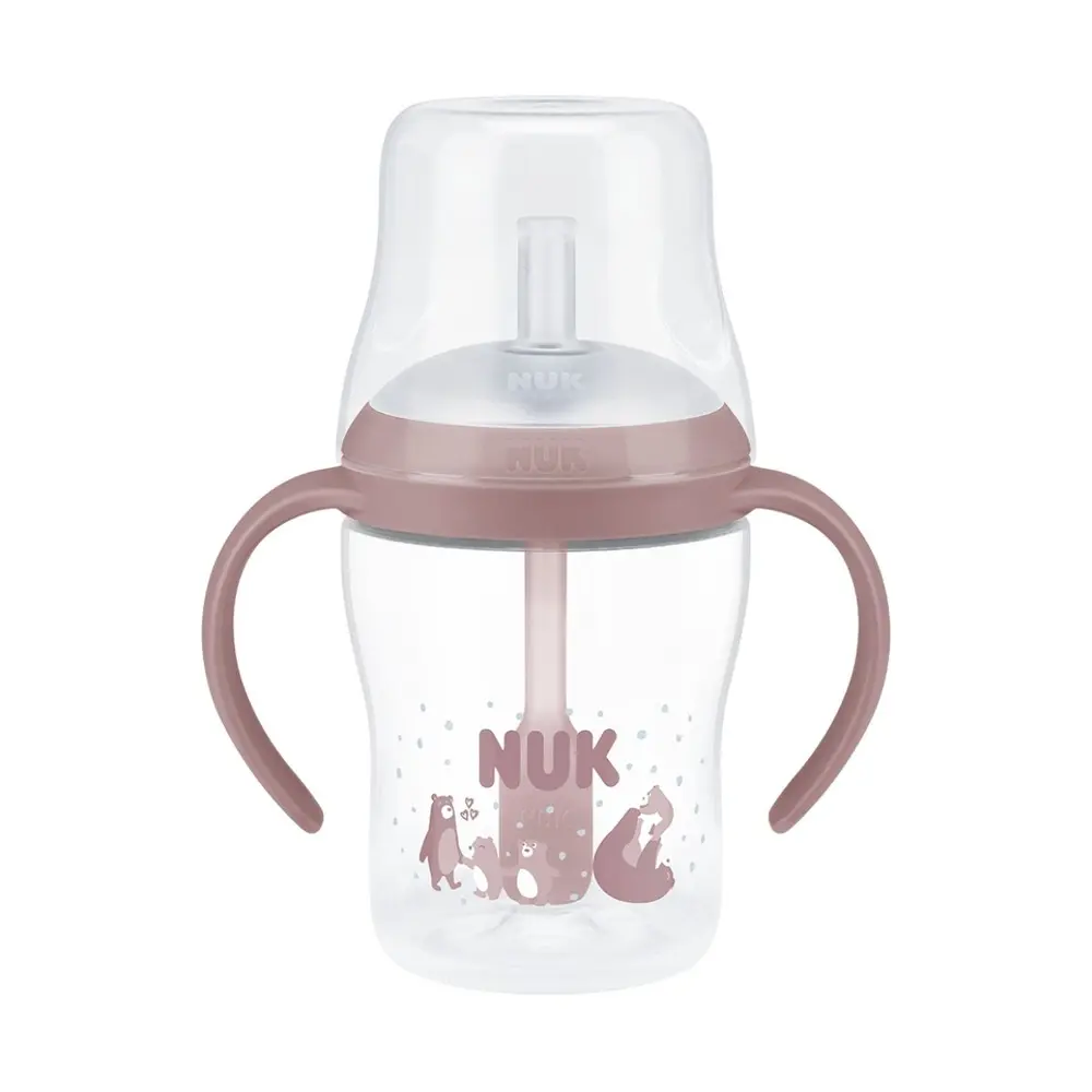 Perfect Match Learner Bottle Straw 150 Ml Bear