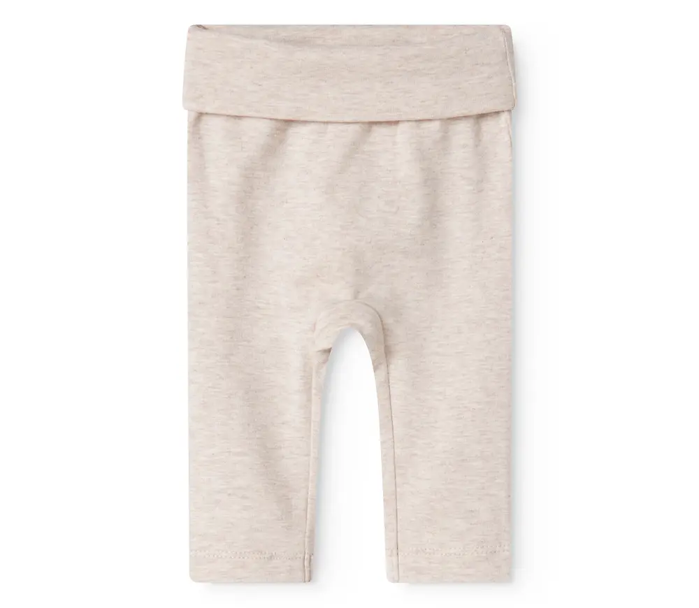 Piva Babybukser i Lys Beige Melange – Komfort til Børn