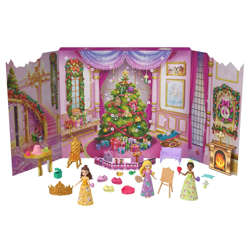 Disney Prinsesse Mini-Dukke Julekalender 2025