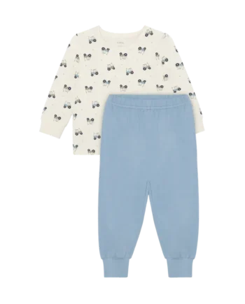 Faded Denim Pyjamas til Børn – Komfortabel Nattesøvn!