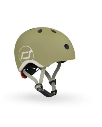 Sikker Cykelhjelm til Børn - Olive fra Scoot And Ride