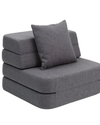 Foldesofa - Single Soft - Mørkegrå Knap Tilbud!