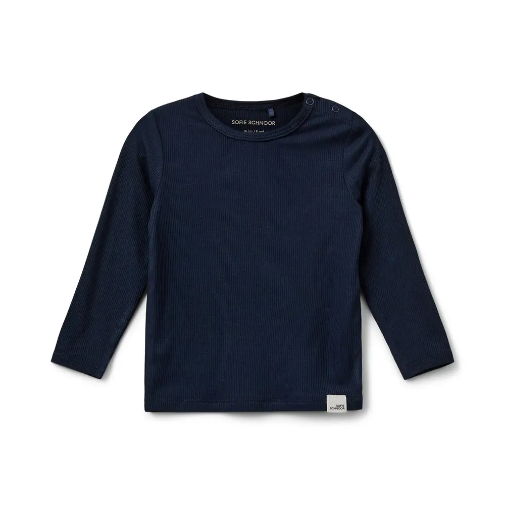 Langærmet T-shirt fra Sofie Schnoor Kids - Blå Kvalitet