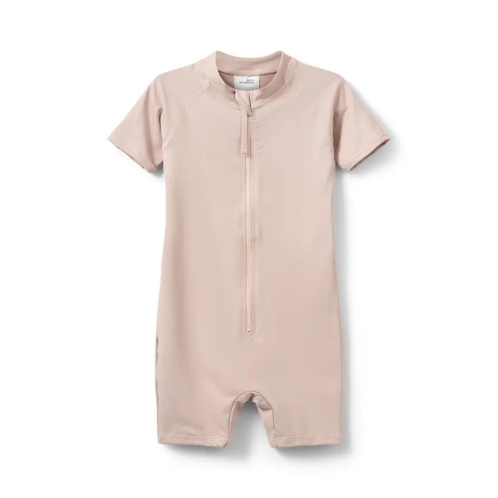 Badedragt med lynlås fra Sofie Schnoor Kids - Udsalg!