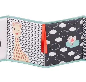 Sophie La Girafe Foldbar Dobbeltsidet Bog