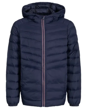 Sprint Puffer Jakke i Navyblazer fra Jack & Jones - Vintermust!