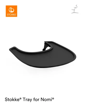 Stokke Nomi Tray - Sort Bord til Højstol