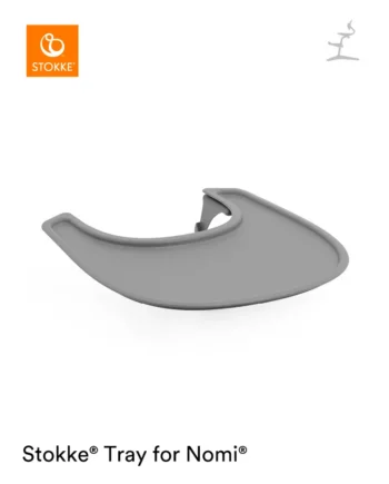 Stokke Nomi Tray - Grå til Højstol, Praktisk og Funktionel