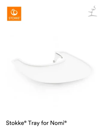 Stokke Nomi Tray - Hvid til Højstol med Tilbud!