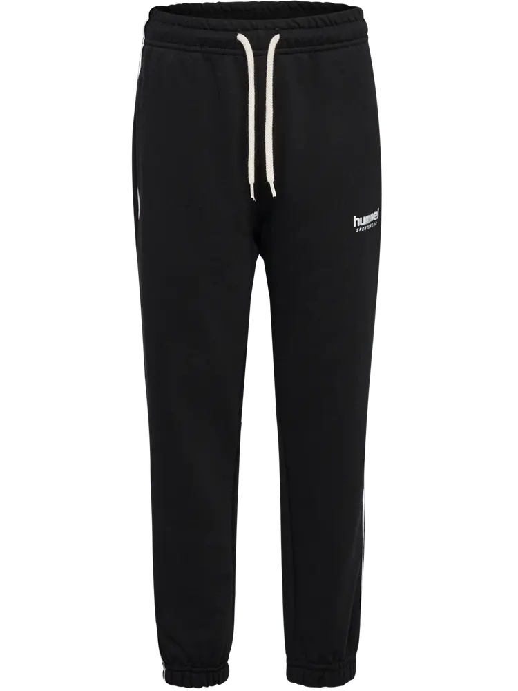 Hummel Sweatpants med Piping - Komfort og Stil i Sort