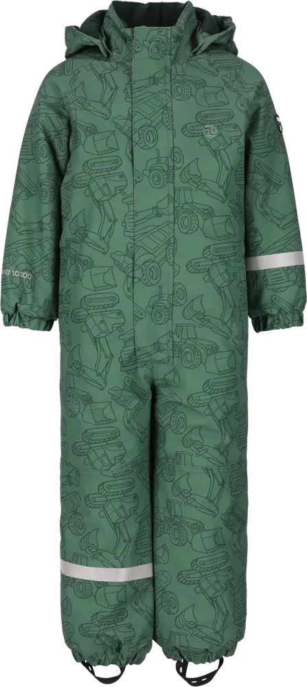 Tower Printet Flyverdragt  -pro 10000 Mallard Green 92-98