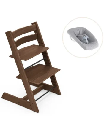Tripp Trapp Højstol Eg Warm Brown Inkl  Newborn Sæt