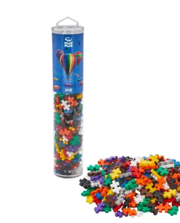 Plus-Plus Basic Mix - 240 Brikker i Rør til Kreativ Leg
