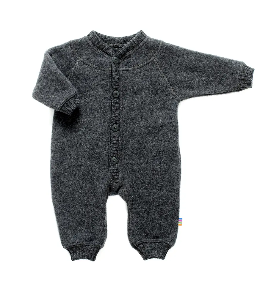 Grå Uld Heldragt fra Joha – Komfortabel Merino Uld